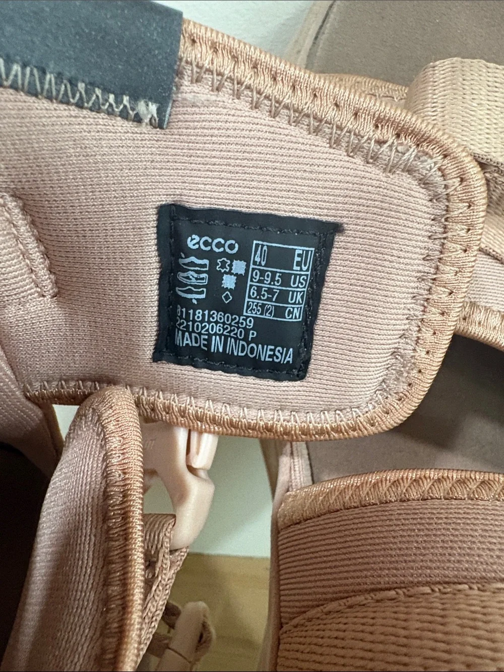 Ecco Exowrap 2 Strap Buckle Sport Sandals, Size 9,5 - Picture 9 of 12